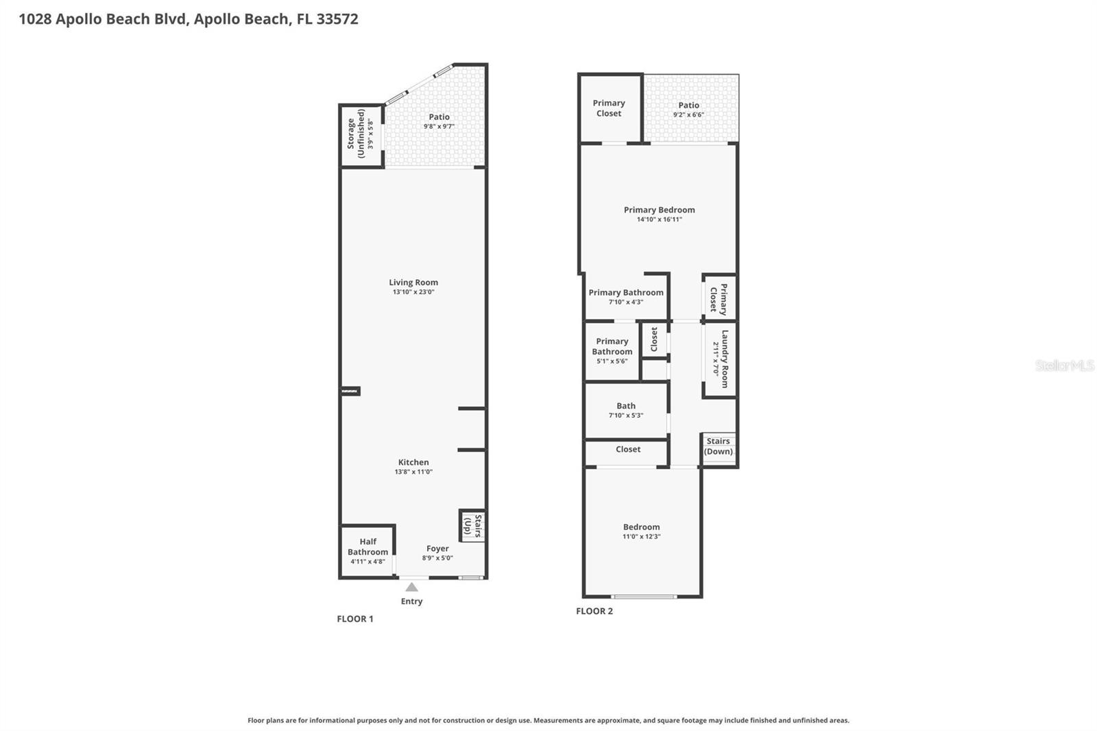 1028 Apollo Beach Unit 11, Apollo Beach, FL 33572