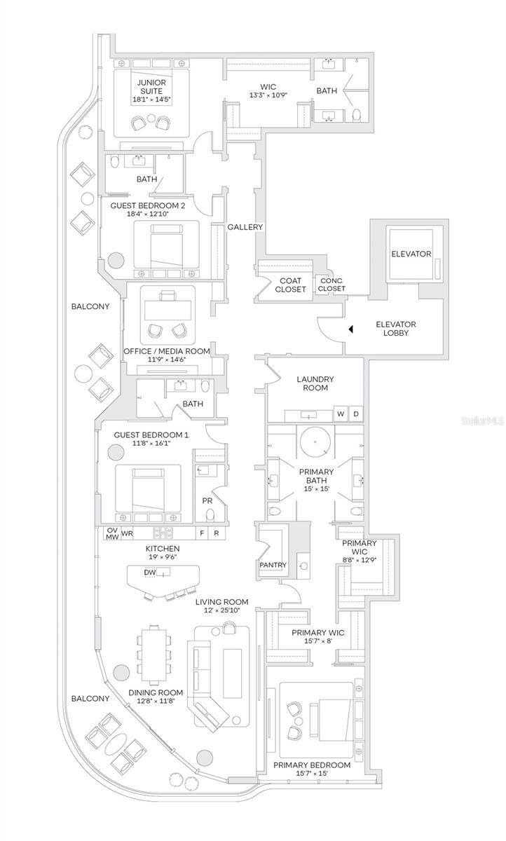 1390 Main Street Unit 1505, Sarasota, FL 34236