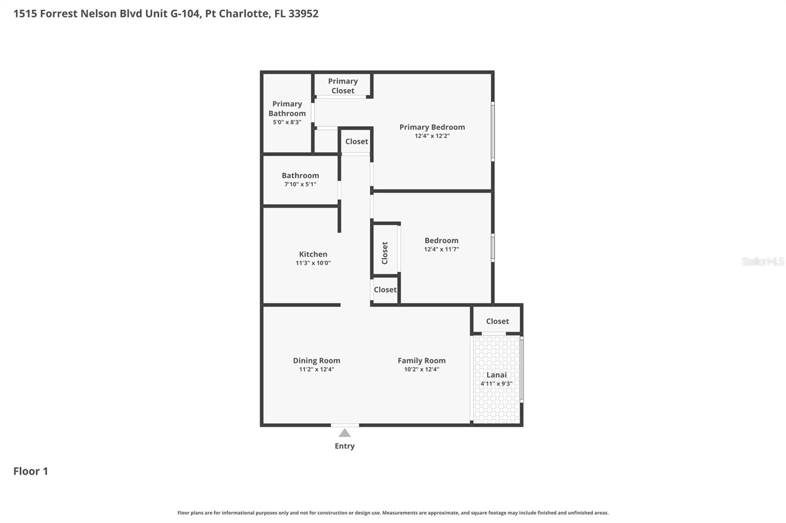 1515 Forrest Nelson Unit G104, Port Charlotte, FL 33952