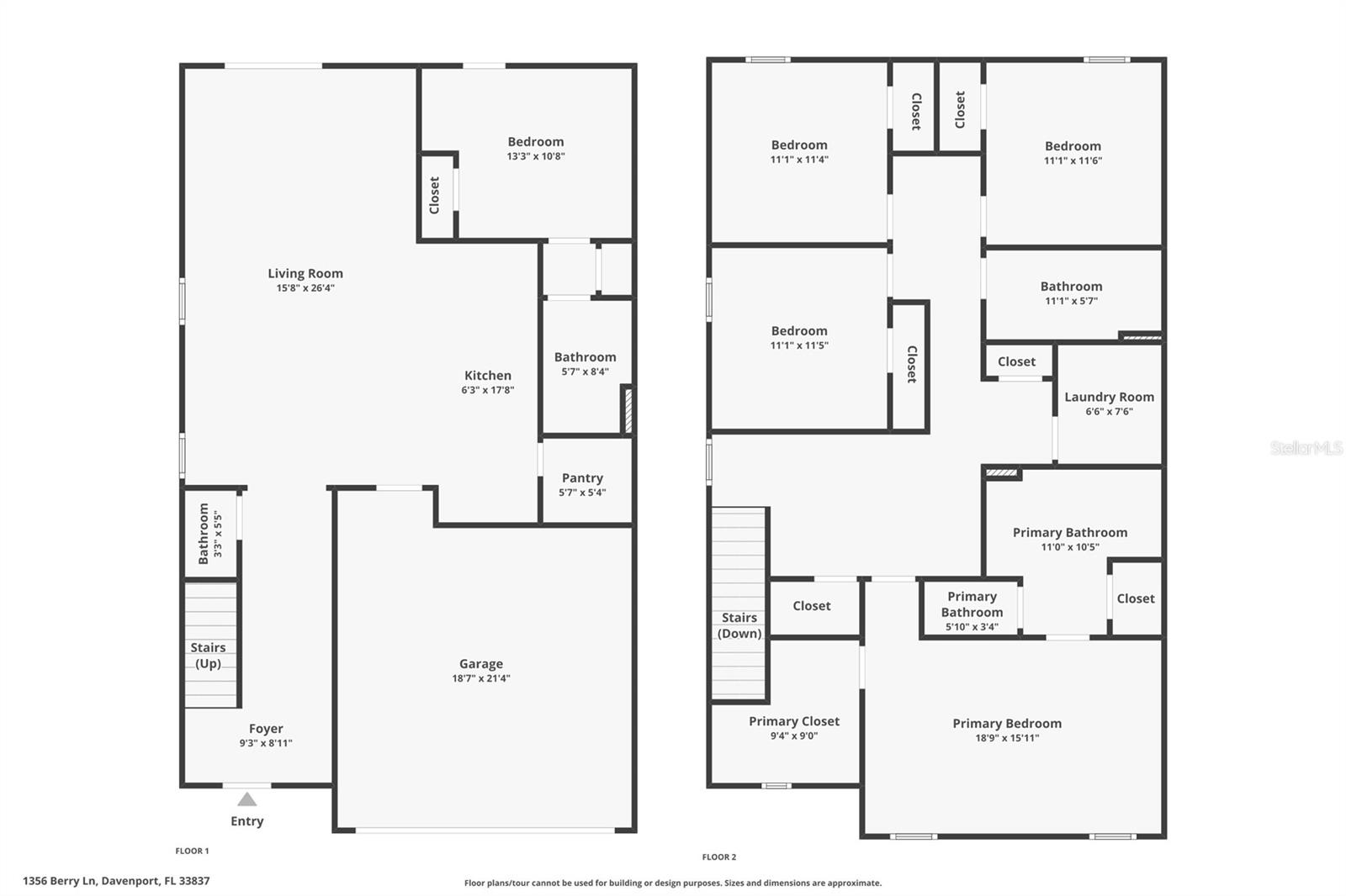 1356 Berry, Davenport, FL 33837