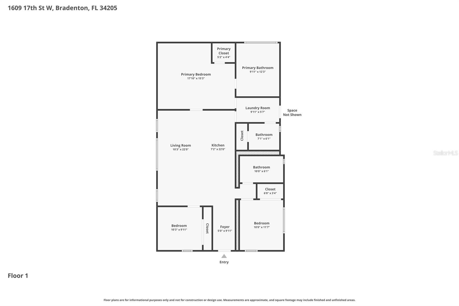 1609 17th, Bradenton, FL 34205