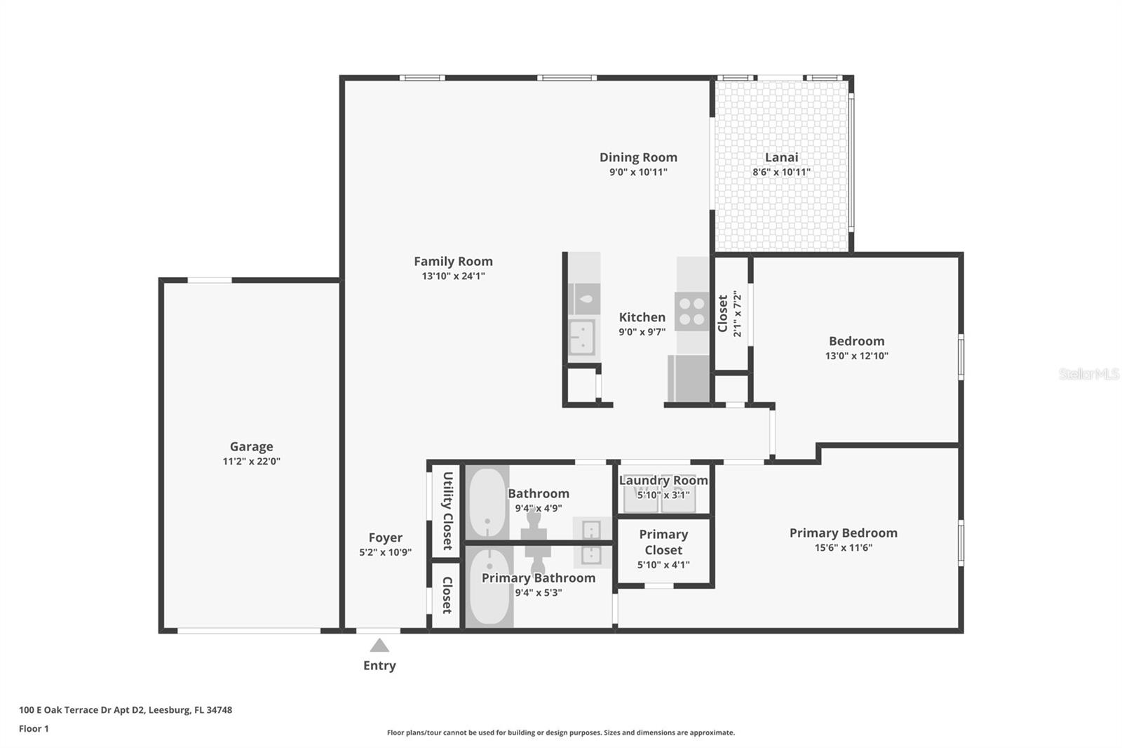 100 Oak Terrace Unit D2, Leesburg, FL 34748