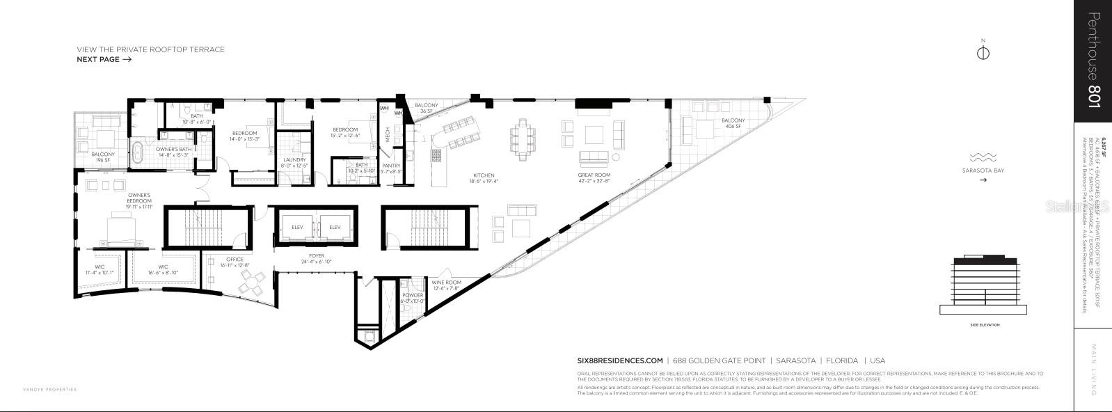 688 Golden Gate Unit 801, Sarasota, FL 34236