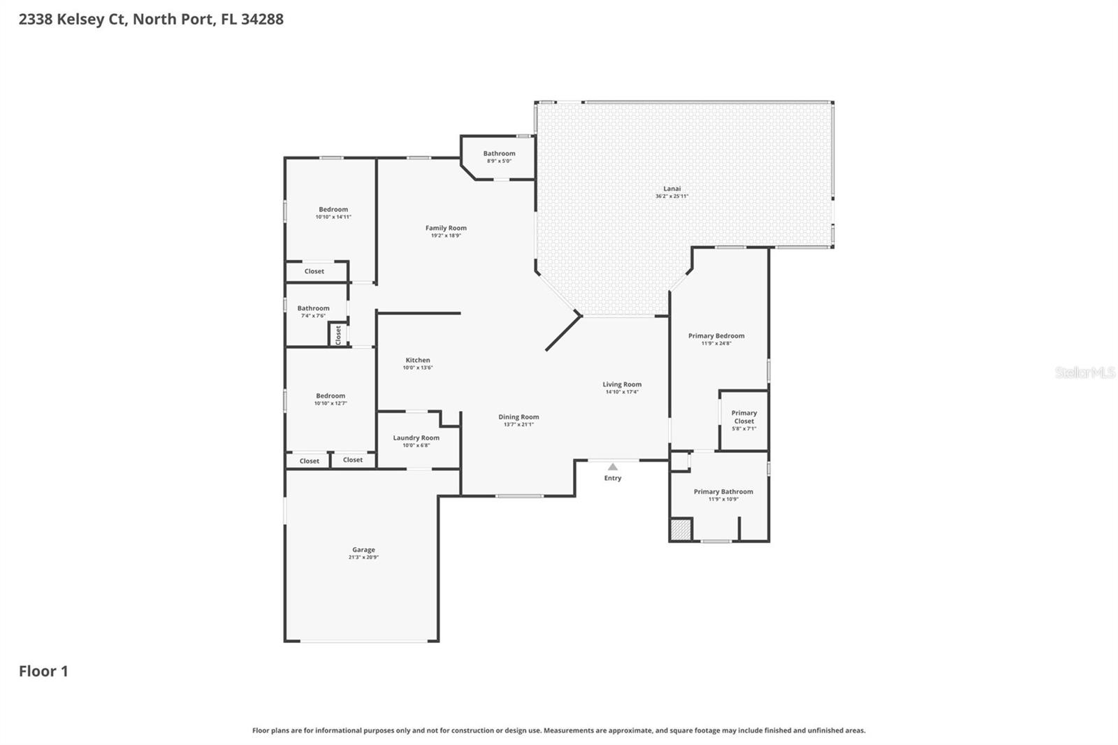 2338 Kelsey, North Port, FL 34288