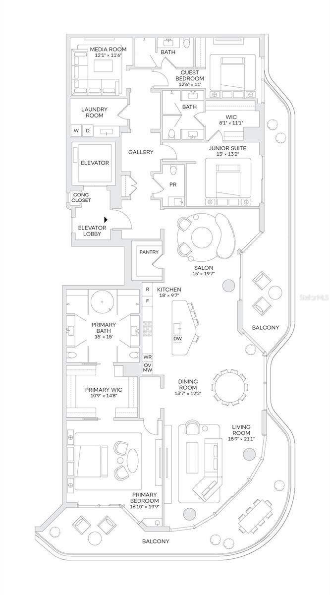 1390 Main Street Unit 1602, Sarasota, FL 34236