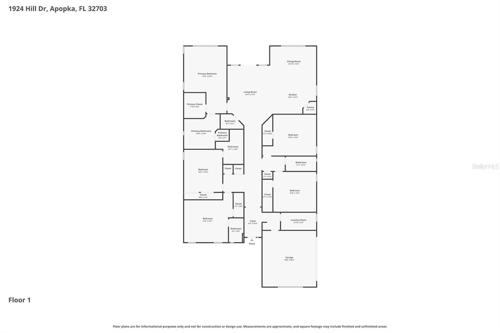 1924 Hill, Apopka, FL 32703