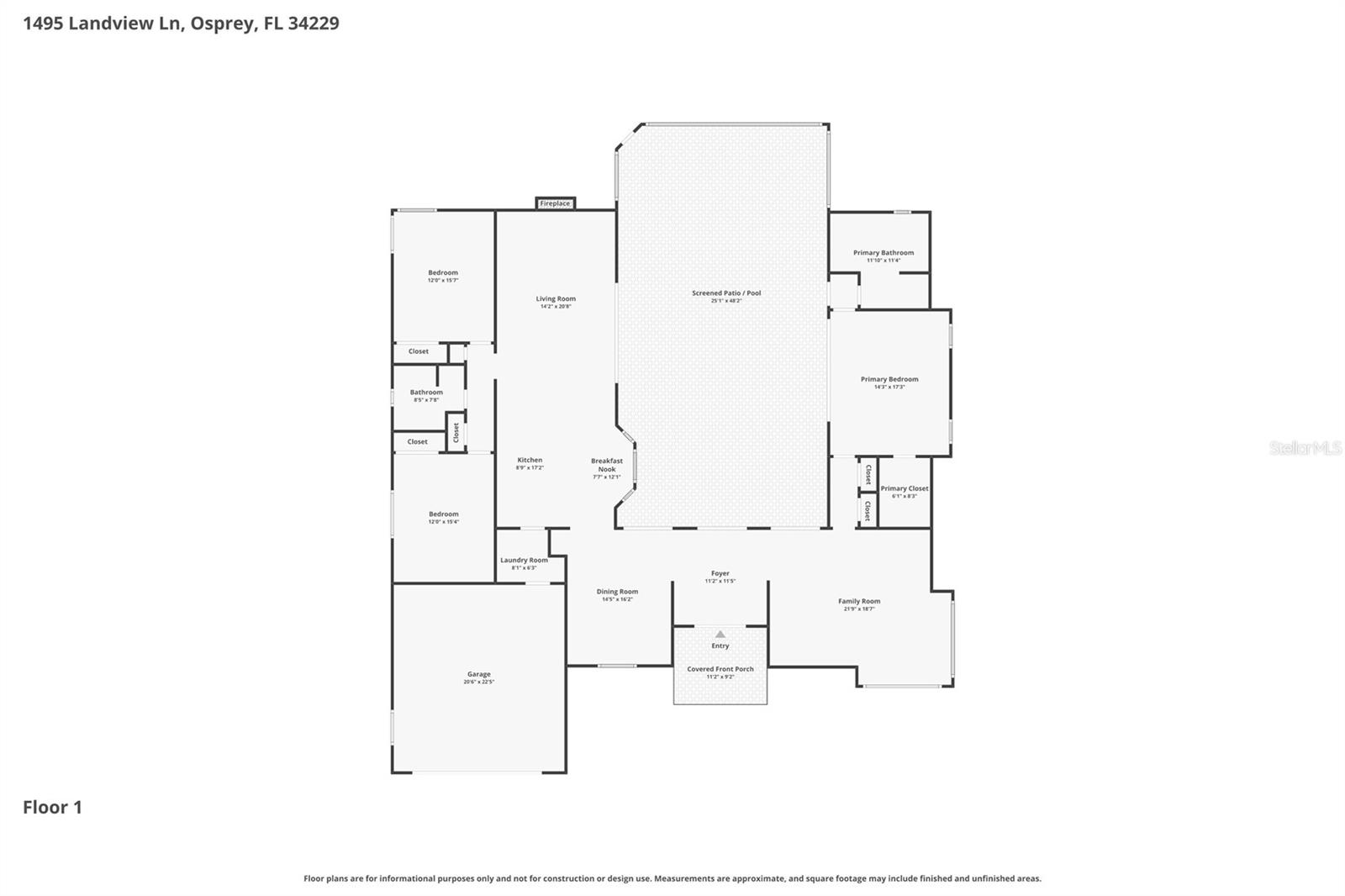 1495 Landview, Osprey, FL 34229