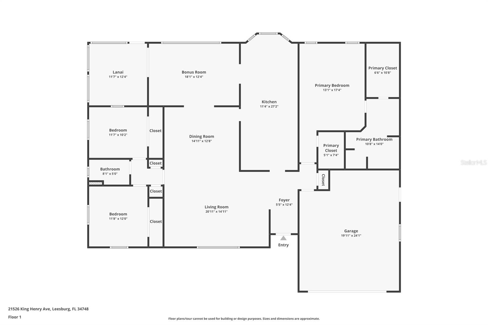 21526 King Henry, Leesburg, FL 34748