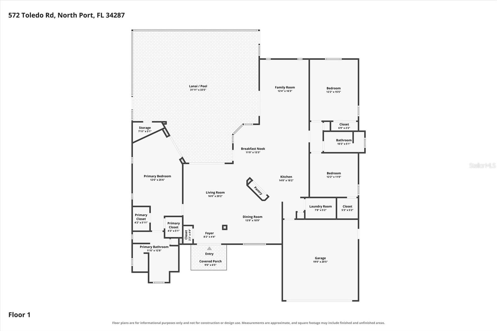 572 Toledo, North Port, FL 34287