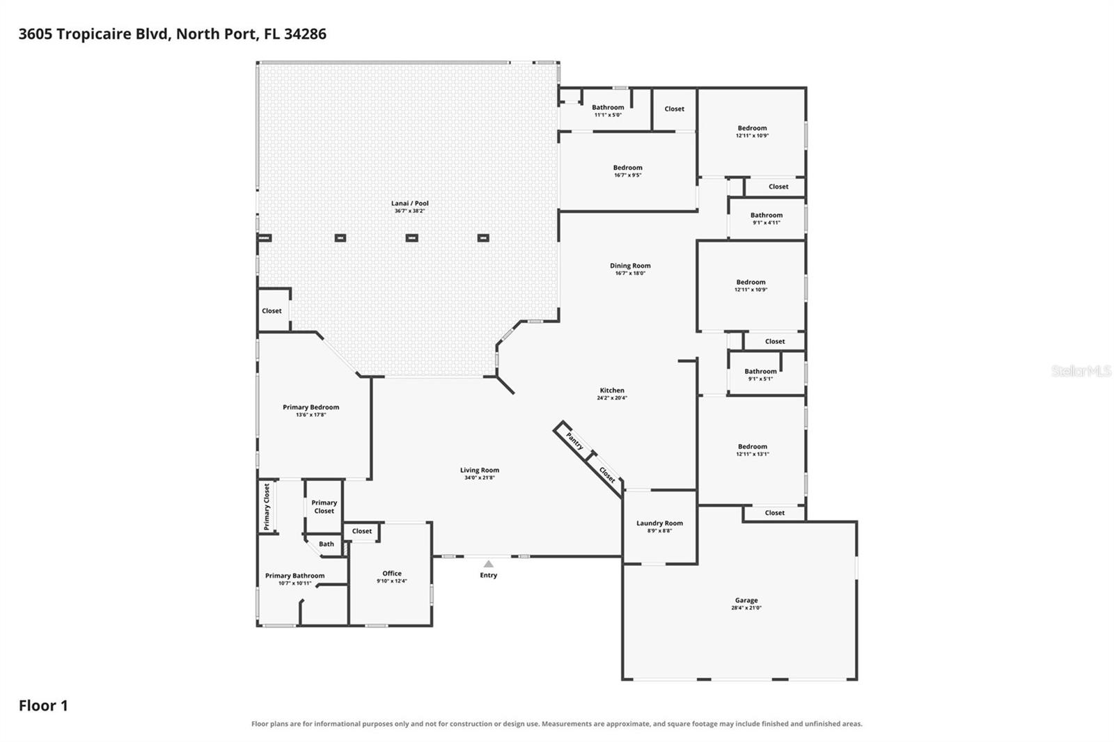 3605 Tropicaire, North Port, FL 34286